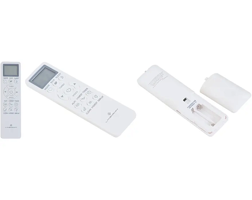 Настенный кондиционер Lanzkraft серии SIMPLE SILVER ION 2022 LSWH-35FC1N/LSAH-35FC1N
